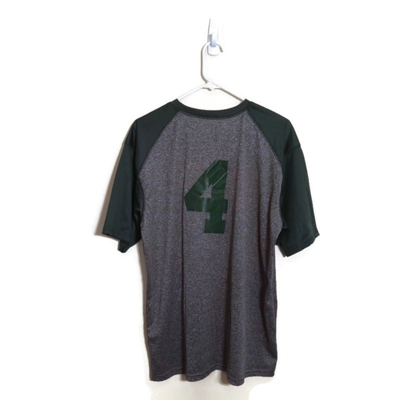 Keep Oregon Awesome Graphic Print Ringer Tee Shirt Sz Large Mens - Picture 2 of 5